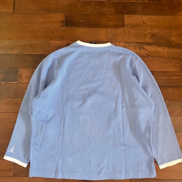 90s North Carolina long sleeve vintage baby blue nba Jordan - Picture 4 of 4